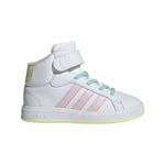 Jungen Sneaker Adidas Grand Court Mid Weiß