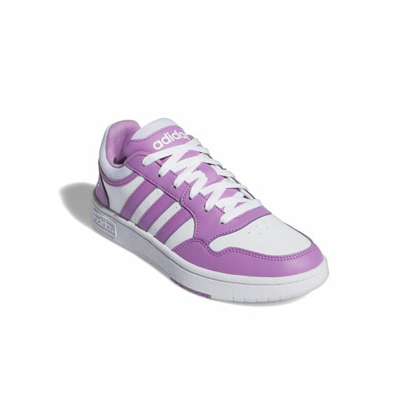 Laufschuhe für Damen Adidas Hoops 3.0 Weiß
