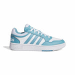 Laufschuhe für Damen Adidas Hoops 3.0 Blau Weiß
