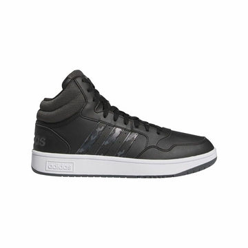 Herren Sneaker Adidas Hoops 3.0 Mid Schwarz