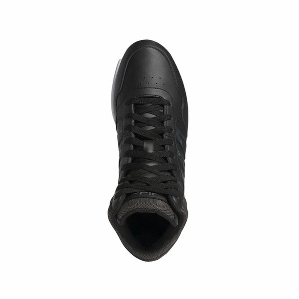 Herren Sneaker Adidas Hoops 3.0 Mid Schwarz