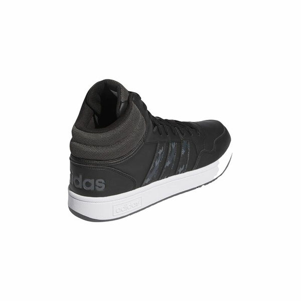 Herren Sneaker Adidas Hoops 3.0 Mid Schwarz