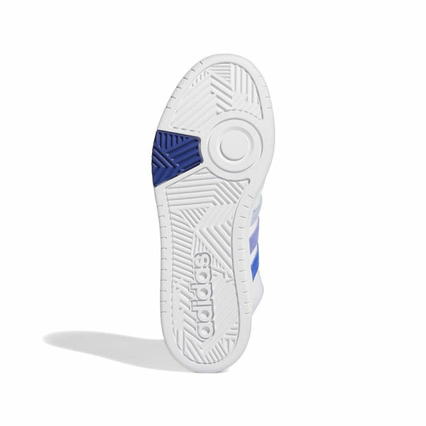 Herren Sneaker Adidas Hoops 3.0 Mid Weiß