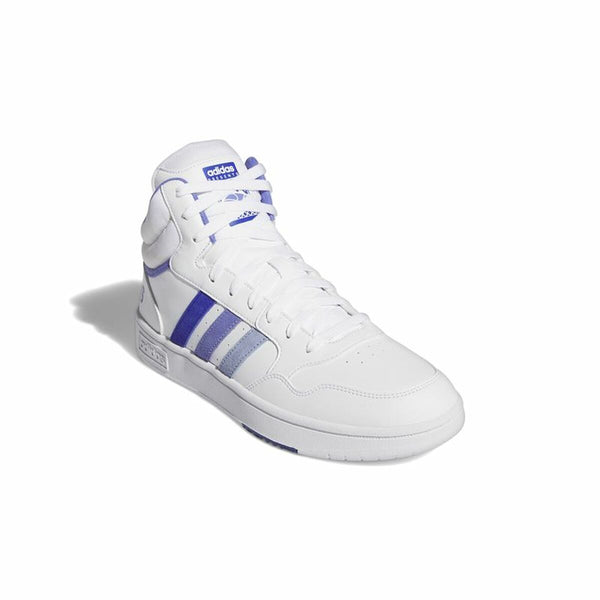 Herren Sneaker Adidas Hoops 3.0 Mid Weiß
