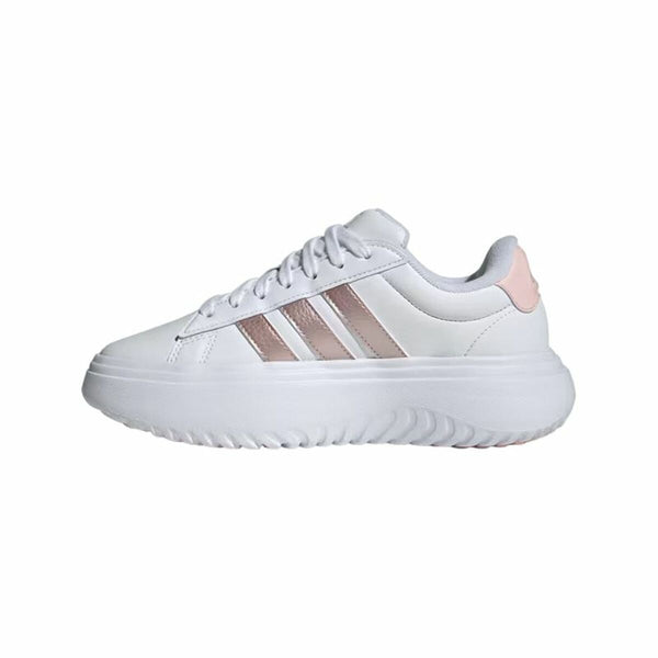 Laufschuhe für Damen Adidas Grand Court Platform Weiß