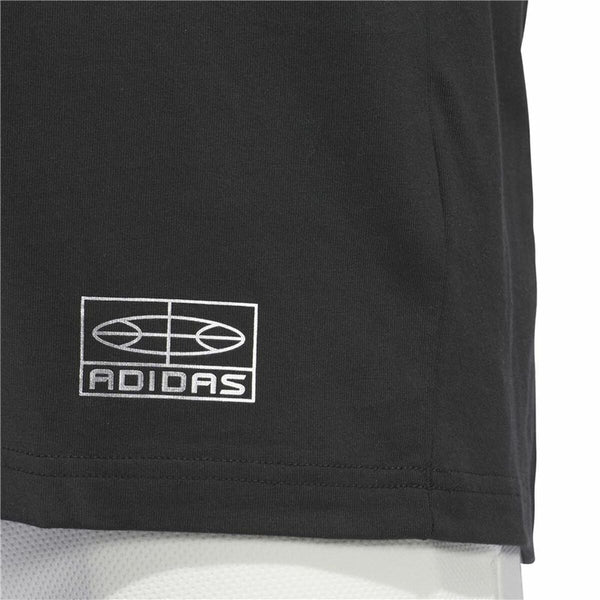 Basketball-T-Shirt Adidas 2000s Logo Graphic