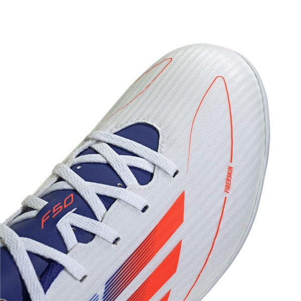 Hallenfußballschuhe für Erwachsene Adidas F50 Club Weiß
