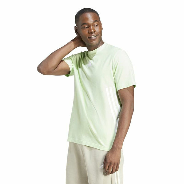 Herren Kurzarm-T-Shirt Adidas Fi 3Bandas Regular