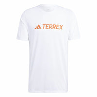 Herren Kurzarm-T-Shirt Adidas Mt Log Tech Weiß