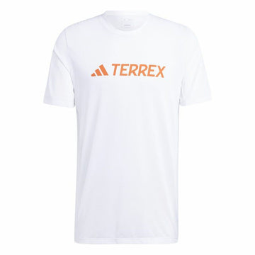 Herren Kurzarm-T-Shirt Adidas Mt Log Tech Weiß