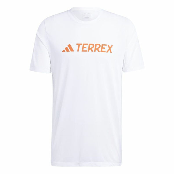Herren Kurzarm-T-Shirt Adidas Mt Log Tech Weiß