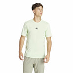 Herren Kurzarm-T-Shirt Adidas Essentials Wo Logo Zitronengrün