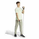 Herren Kurzarm-T-Shirt Adidas Essentials Wo Logo Zitronengrün