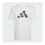 Herren Kurzarm-T-Shirt Adidas M C CAMO LOGO T JI6770 Weiß