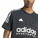 Herren Kurzarm-T-Shirt Adidas Tiro Q1 Schwarz