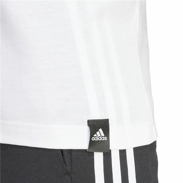 Herren Kurzarm-T-Shirt Adidas Codes Bos Graphic Weiß