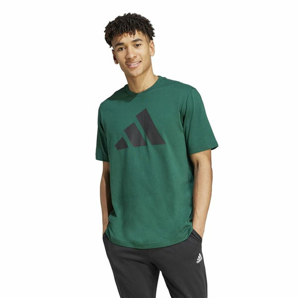 Herren Kurzarm-T-Shirt Adidas Power 3 Graphic grün