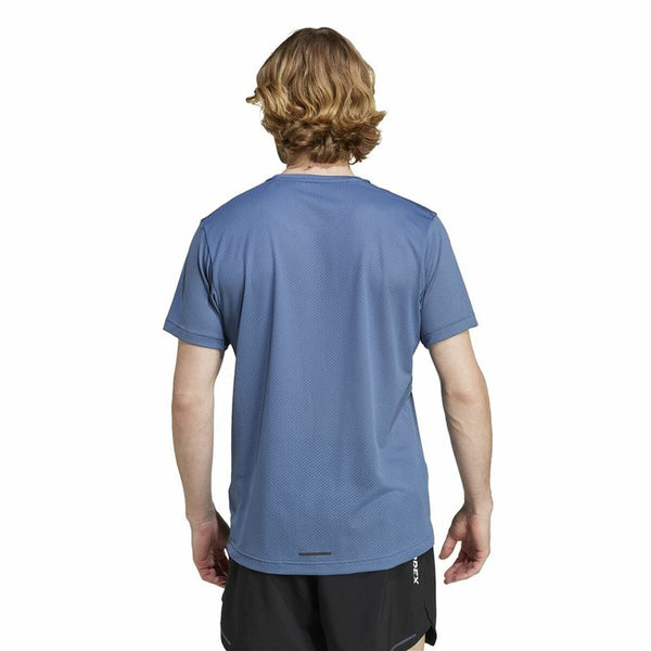 Herren Kurzarm-T-Shirt Adidas Terrex Agravic Blau