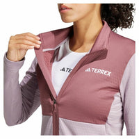Sportjacke für Frauen Adidas Terrex Multi Light Fleece Rosa