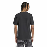 Herren Kurzarm-T-Shirt Adidas Remoji Pocket Graphic Schwarz