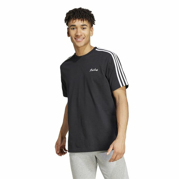 Herren Kurzarm-T-Shirt Adidas Gallery Graphic Schwarz