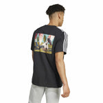 Herren Kurzarm-T-Shirt Adidas Gallery Graphic Schwarz