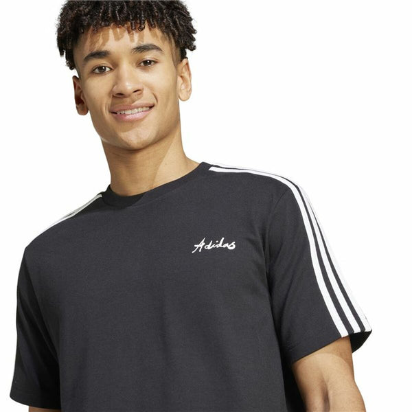 Herren Kurzarm-T-Shirt Adidas Gallery Graphic Schwarz
