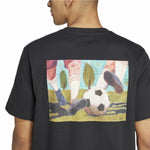 Herren Kurzarm-T-Shirt Adidas Gallery Graphic Schwarz