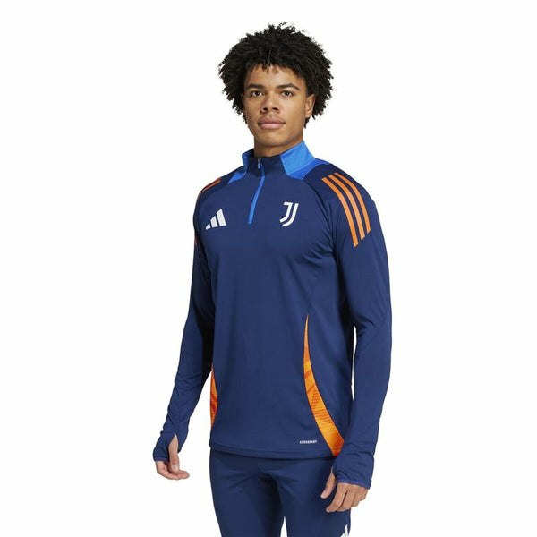 Herren Sweater mit Kapuze Adidas Juventus Tiro24 Competition Blau