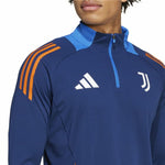 Herren Sweater mit Kapuze Adidas Juventus Tiro24 Competition Blau