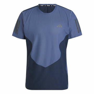 Herren Kurzarm-T-Shirt Adidas Own The Run Colorblock