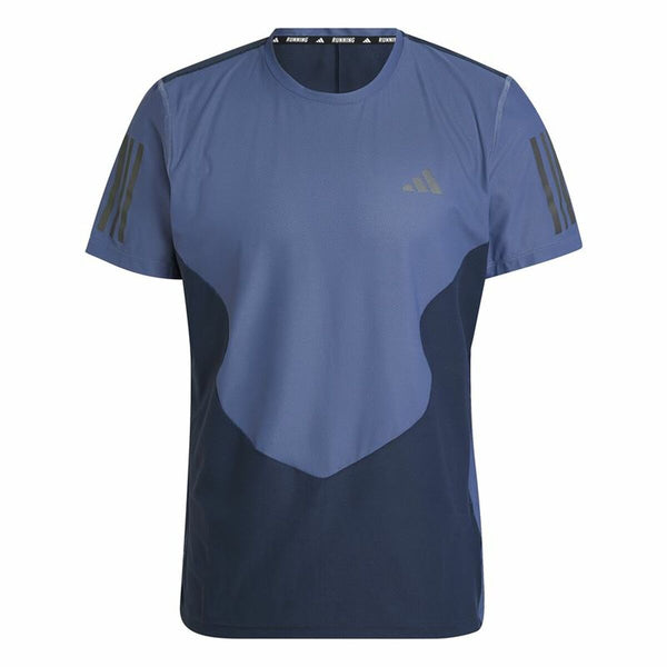 Herren Kurzarm-T-Shirt Adidas Own The Run Colorblock