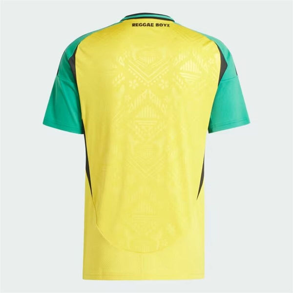 Fußballtrikot T-Shirt Adidas Jamaica 2024 Home Gelb
