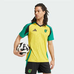 Fußballtrikot T-Shirt Adidas Jamaica 2024 Home Gelb