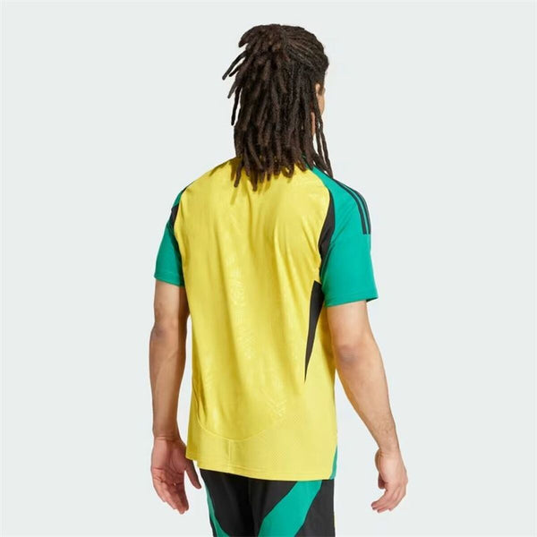 Fußballtrikot T-Shirt Adidas Jamaica 2024 Home Gelb