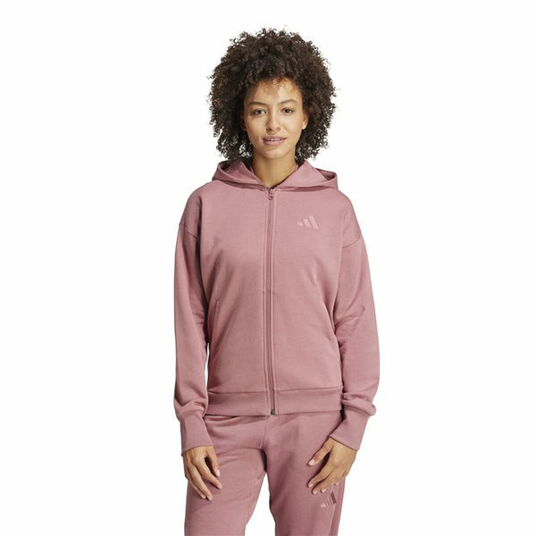 Damen Sweater mit Kapuze Adidas All Szn Fleece Full-Zip Hoodie
