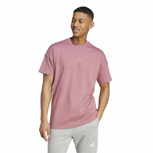 Herren Kurzarm-T-Shirt Adidas All Szn Rosa