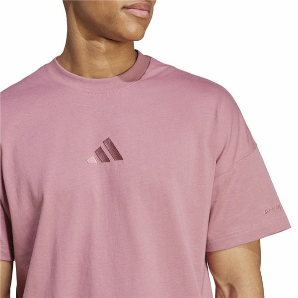 Herren Kurzarm-T-Shirt Adidas All Szn Rosa
