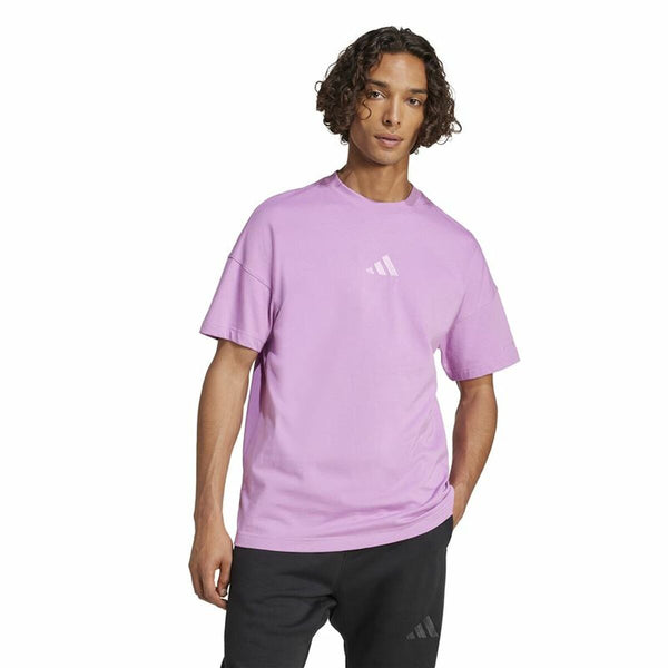Herren Kurzarm-T-Shirt Adidas All Szn Lila