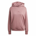 Damen Sweater mit Kapuze Adidas All Szn French Terry Loose Hoodie Rosa