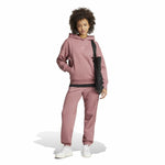 Damen Sweater mit Kapuze Adidas All Szn French Terry Loose Hoodie Rosa