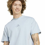 Herren Kurzarm-T-Shirt Adidas All Szn Graphic Blau