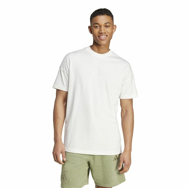 Herren Kurzarm-T-Shirt Adidas All Szn Graphic Weiß