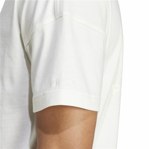 Herren Kurzarm-T-Shirt Adidas All Szn Graphic Weiß