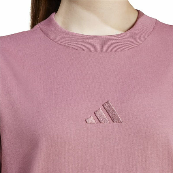 Damen Kurzarm-T-Shirt Adidas All Szn Loose Rosa