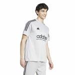 Herren Kurzarm-T-Shirt Adidas Tiro Grau