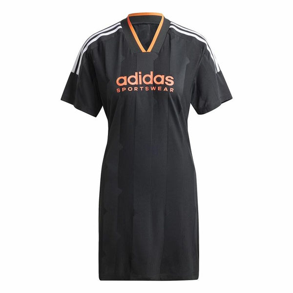 Kleid Adidas Tiro Cut 3 Bandas Jacquard Schwarz