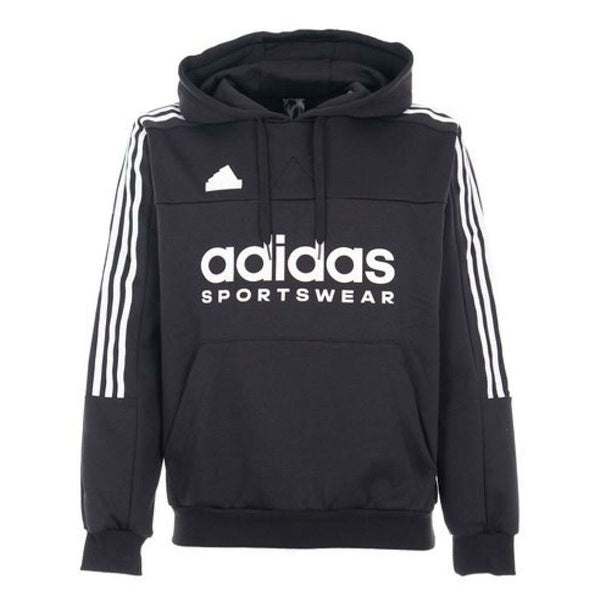 Herren Sweater mit Kapuze Adidas TIRO FLEECE HOODY IW5936 Schwarz