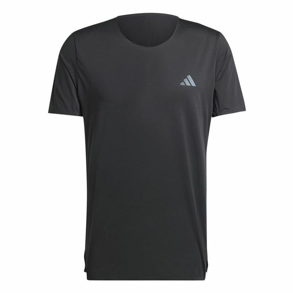 Herren Kurzarm-T-Shirt Adidas Adizero Running Schwarz