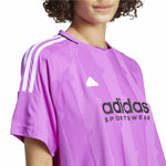Herren Kurzarm-T-Shirt Adidas Tiro Cut 3 Lila